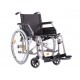 Lekki wózek inwalidzki | ECO 2 | Składany|Metaliczny kolor antracytowy - Foto 1