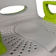 Krzesło prysznicowe z WC | regulowane | wspierany | AQ-TICA Comfort - Foto 5