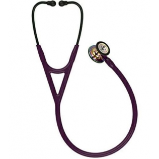 Stetoskop diagnostyczny | Śliwka | Tęczowe wykończenie | Kardiologia IV | Littmann