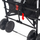 Wózek składany dla niemowląt | Odchylane oparcie | Zdejmowane koła | Max. 15 kg | Kosz XL | Słoń | Mobiclinic - Foto 9