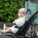 Wózek składany dla niemowląt | Odchylane oparcie | Zdejmowane koła | Max. 15 kg | Kosz XL | Słoń | Mobiclinic - Foto 11