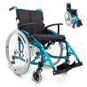 Wózek inwalidzki | Wysokiej klasy | Komoda | Aluminium | Dzielone oparcie | Regulacja wysokości