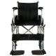 Składany wózek inwalidzki | Samobieżny | Lekki | Siedzisko 44 cm | Czarny | Valencia | Clinicalfy - Foto 2
