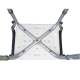 Krzesło łazienkowe | Aluminium | PVC | Regulowana wysokość | Podłokietniki | Acueducto | Mobiclinic - Foto 3