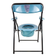 Krzesło z WC | składane | podłokietniki | ergonomiczne siedzenia | antideslizates okucia | Helm | Mobiclinic - Foto 4