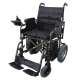 Wózek inwalidzki elektryczny składany | Auton. 20 km | Stal | silnik | 24V | czarny | cenit | Mobiclinic - Foto 1