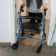 Chodzik ortopedyczny | Składany | Hamulce dźwigniowe | 4 koła | Siedzisko i oparcie | TURIA | Clinicalfy - Foto 8