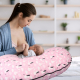 Poduszka ciążowa | Poduszka do karmienia | U-kształtna | Hipoalergiczna | 75x45x18 cm | Made in Spain | Mobiclinic - Foto 4