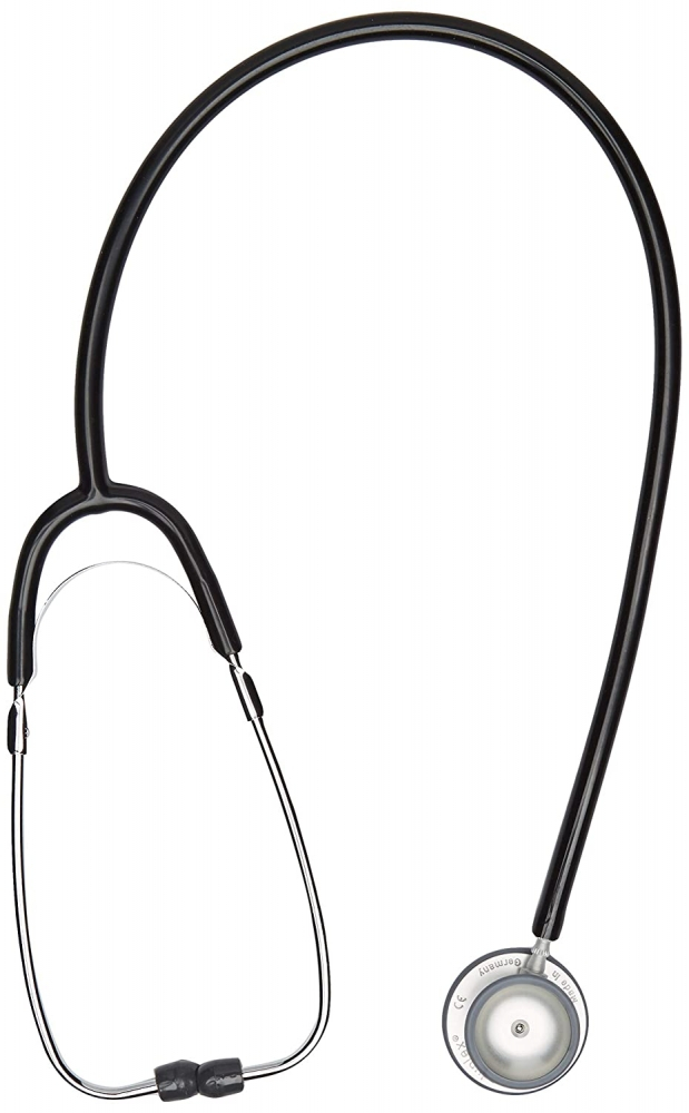 Fonendoscopio dwustronnie riester®, czarny aluminium, 4001-01