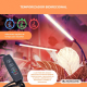 Lampa do uprawy | LED | 6000K| Czarna|Growflex x2| Mobiclinic - Foto 16