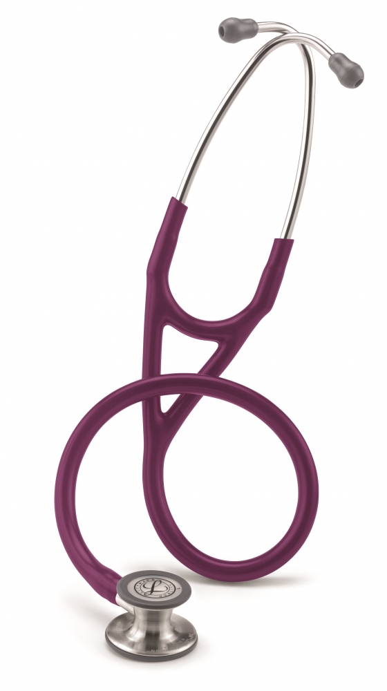 Stetoskop diagnostyczny, sliwkowy, stal nierdzewna, kardiologia iv, littmann