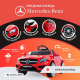 Samochód elektryczny dla dzieci | Mercedes Benz AMG | Pilot | Silnik 30W | Prędkość 3 km/h | Puerto USB | Turbo | Mobiclinic - Foto 3