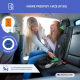 Fotelik samochód dziecinny | IsoFix |I-Size|100-150cm| 3 pozycje odchylania |Grupa 2/3|15-36kg|3,5-12 lat|Lionfix Max|Mobiclinic - Foto 4