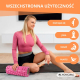Wałek do masażu | Guma piankowa | 14x33 cm | Wszechstronny | Lekki | Zapobiega kontuzjom | Pomarańczowy | FitRoller | Mobiclinic - Foto 40