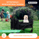 Wózek do transportu na plażę i do ogrodu | Regulowany uchwyt | 71x47x67cm | Składany | Koła 360° |Duna Basic | Mobiclinic - Foto 7