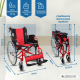 Wózek inwalidzki składany | Aluminiowy | Hamulce na rączkach i kołach | Duże koła | Wieża | Mobiclinic - Foto 2