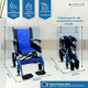 Wózek inwalidzki | Składany | Aluminium | Hamulce na dźwigniach | Niebieski | Piramida | Mobiclinic - Foto 1