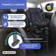 Krzesło auto dziecięcy | 360°|i-Size |Evolutionary |40-150cm |0-12 lat|Odchylany |Regulowany|Czarny |Lionfix Pro |Mobiclinic - Foto 2