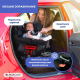 Krzesło auto dziecięcy | 360°|i-Size |Evolutionary |40-150cm |0-12 lat|Odchylany |Regulowany|Czarny |Lionfix Pro |Mobiclinic - Foto 4