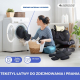 Krzesło auto dziecięcy | 360°|i-Size |Evolutionary |40-150cm |0-12 lat|Odchylany |Regulowany|Czarny |Lionfix Pro |Mobiclinic - Foto 7