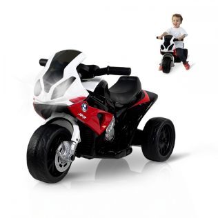 Dziecięcy motocykl elektryczny | 3 koła | Z dźwiękiem | Światłem | Silnik 25W | MobiXplo | Mobiclinic