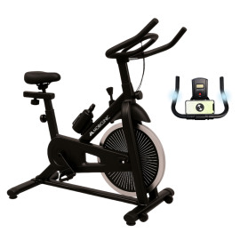 Rower spinningowy | Regulowany | Kontrola treningu | Max. 120 kg | Koło zamachowe 6 kg | Teide | Mobiclinic