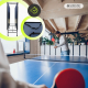 Stół do ping-ponga | Składany | Profesjonalny projekt | Kółka 360° | Siatka, wiosła i piłki | Tokyo | Niebieski | Mobiclinic - Foto 4