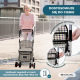 Chodzik do wózka sklepowego | 4 koła | Do 120 kg | Składany | Z torbą | Układ hamulcowy | Ramy | Koloseum | Mobiclinic - Foto 5