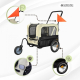 Przyczepa dla psa i wózek transportowy | 2 x 1 | Pokrowiec wodoodporny | 40 kg | 600D Oxford| 123x67x100 cm | Kora | Mobiclinic - Foto 5