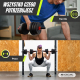 Para hantli 20 kg | Regulowane | 4 w 1 | Odważników kulowych | Drążek łączący | Przenośne | Mobimax | Mobiclinic - Foto 3