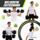 Para hantli 30 kg | Regulowane | 2 w 1 | Drążek łączący | Przenośne | Odłączane | Mobimax | Mobiclinic - Foto 4