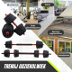 Para hantli 30 kg | Regulowane | 2 w 1 | Drążek łączący | Przenośne | Odłączane | Mobimax | Mobiclinic - Foto 7