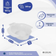 Bidet przenośny | Mocowany do toalety | Do użytku domowego i klinicznego | Do 4L | Stabilny | Plastikowy | Hana | Mobiclinic - Foto 2