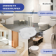 Bidet przenośny | Mocowany do toalety | Do użytku domowego i klinicznego | Do 4L | Stabilny | Plastikowy | Hana | Mobiclinic - Foto 6