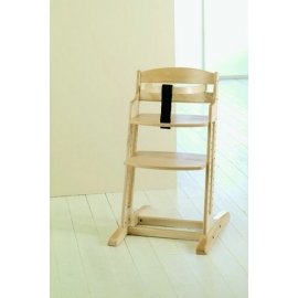 Cadeira alta evolutiva | 47x54x81cm | Madeira maciça de faia | Até 140 kg | Danchair