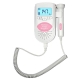 Detector fetal | Bolso | Com sonda | Rosa | Seguro | Confortável | Pilhas incluídas | Mobiclinic - Foto 1