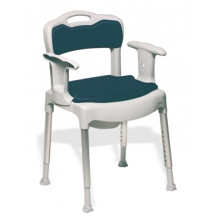Cadeira multifunções | Para habitação ou WC| Altura regulável | Até 130 kg