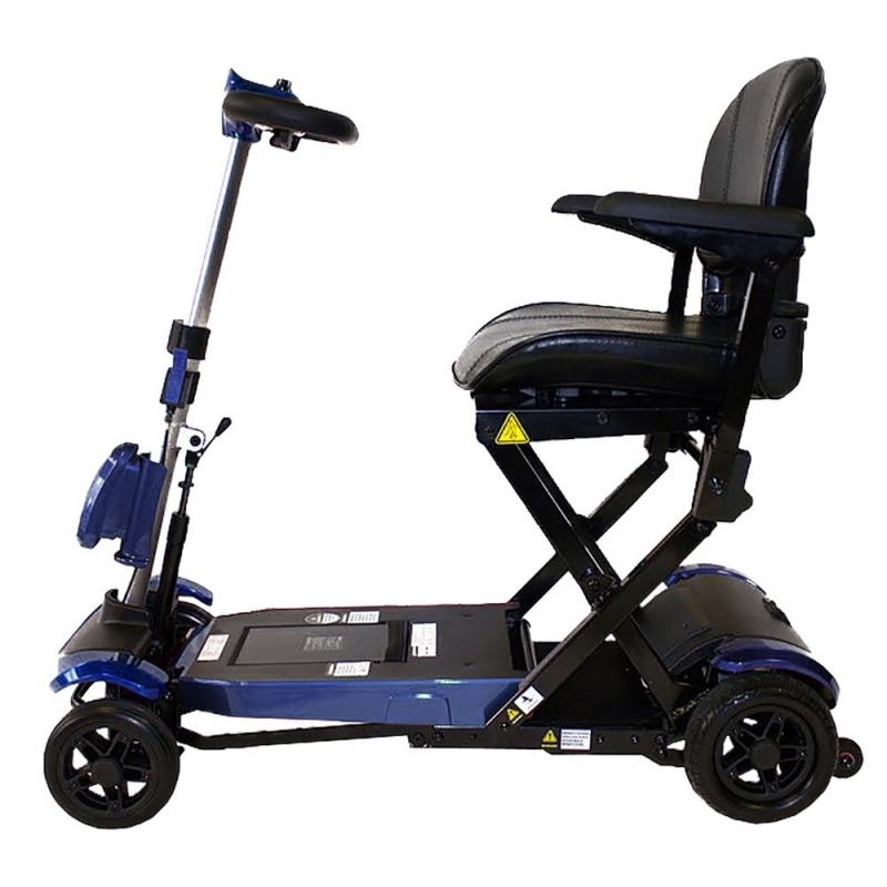 Scooter elétrica dobrável Sistema auto. com comando Auton. 15Km 24V Azul Ulises