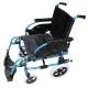 Cadeira de rodas Action1R aço 38cm 12maciza cor azul - Foto 1