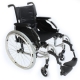 Cadeira de rodas de ação em alumínio 2 24 sólido - Foto 1