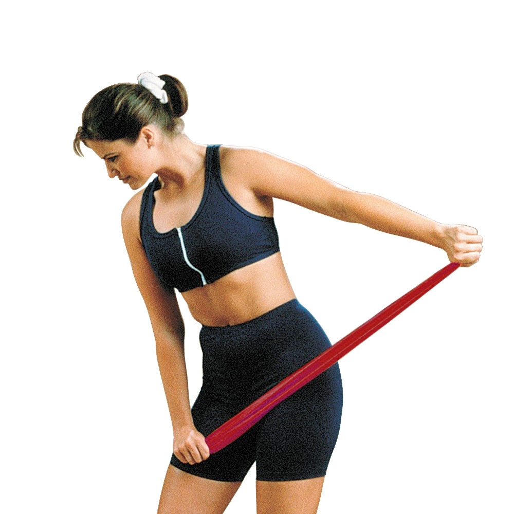 Faixas elásticas para exercícios e reabilitação, com 5 níveis de resistência, de acordo com as cores