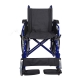 Cadeira de rodas dobrável | Roda grande | Azul | Giralda | Mobiclinic - Foto 3
