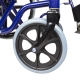 Cadeira de rodas dobrável | Roda grande | Azul | Giralda | Mobiclinic - Foto 14
