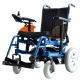 Cadeira de rodas eléctrica | Desmontável | Encosto reclinável | 2 pilhas de 36 Ah cada uma | Azul | Emblema | Libercar - Foto 1