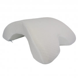 Travesseiro para braço arqueado | Ergonómica | Espuma viscoelástica | Multifuncional | 35x30x13 cm