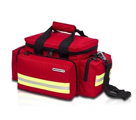 Bolsa para emergências, grande, resistente, leve, vermelha, elite bags