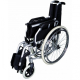 OUTLET | Cadeira de rodas | Dobrável | Alumínio | Segura | Ultraleve | Resistente | Com bolsa | Rodas removíveis - Foto 3
