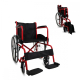 Cadeira de rodas | Dobrável | Roda grande | Resistente | Vermelha | Alcazaba | Mobiclinic - Foto 1