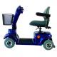 Scooter elétrica mobilidade reduzida | Auton. 45 km | 4 rodas | Assento giratório e rebatível | 36Ah | Azul | Piscis |Mobiclinic - Foto 2