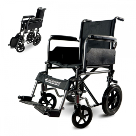 Cadeira de rodas | Dobrável | Rodas pequenas | Apoios de pés removíveis | S230 Sevilla | TOP | Mobiclinic